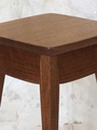 Walnut Cup of Coffee Table Leg Grain Detail
